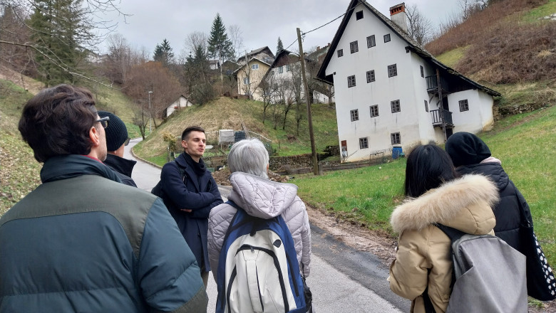 Ogled mesta s poudarkom na dediščini bivalne kulture (foto: Jerneja Ferlež)